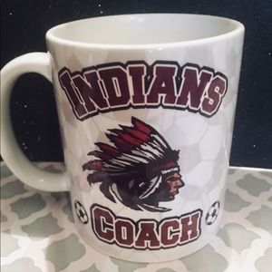 Coach soccer coffee mug personalized